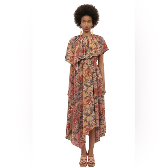 NWT Ulla Johnson Silk Dress in'Primrose'